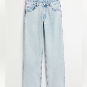 H&M Wide Low Waist Jeans, Size: 6, NEVER WORN